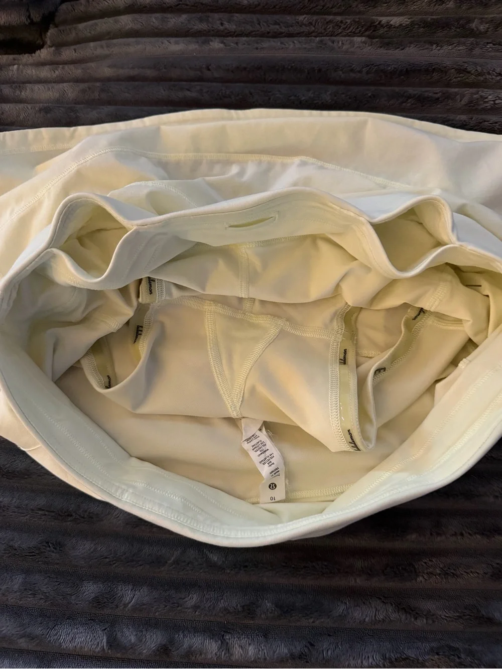 Lululemon Pace Rival Mid-rise Skirt in Lemon Sorbet